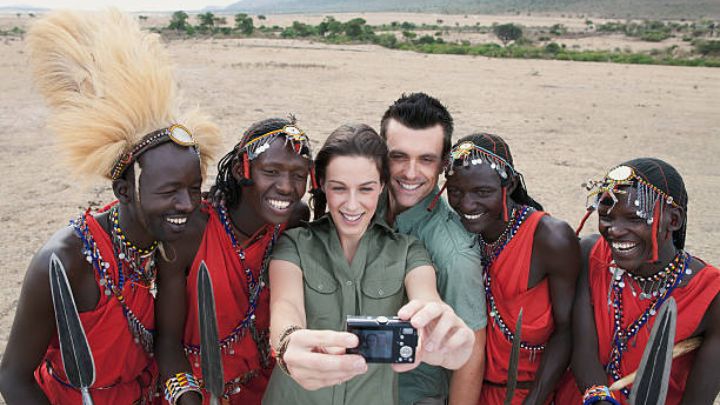 Christmas city lights